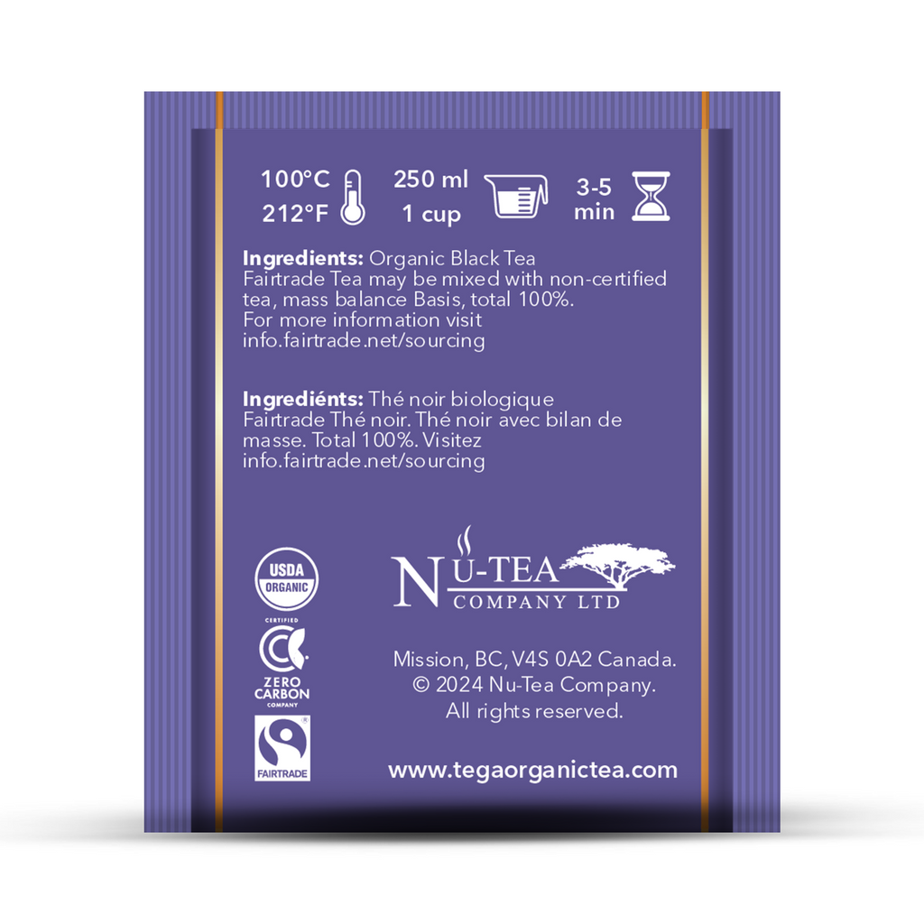 Breakfast Tea Organic Fairtrade | 100ct