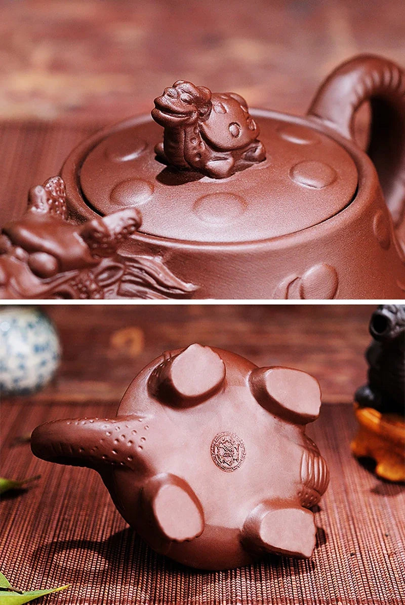 Traditional Purple Clay Teapot