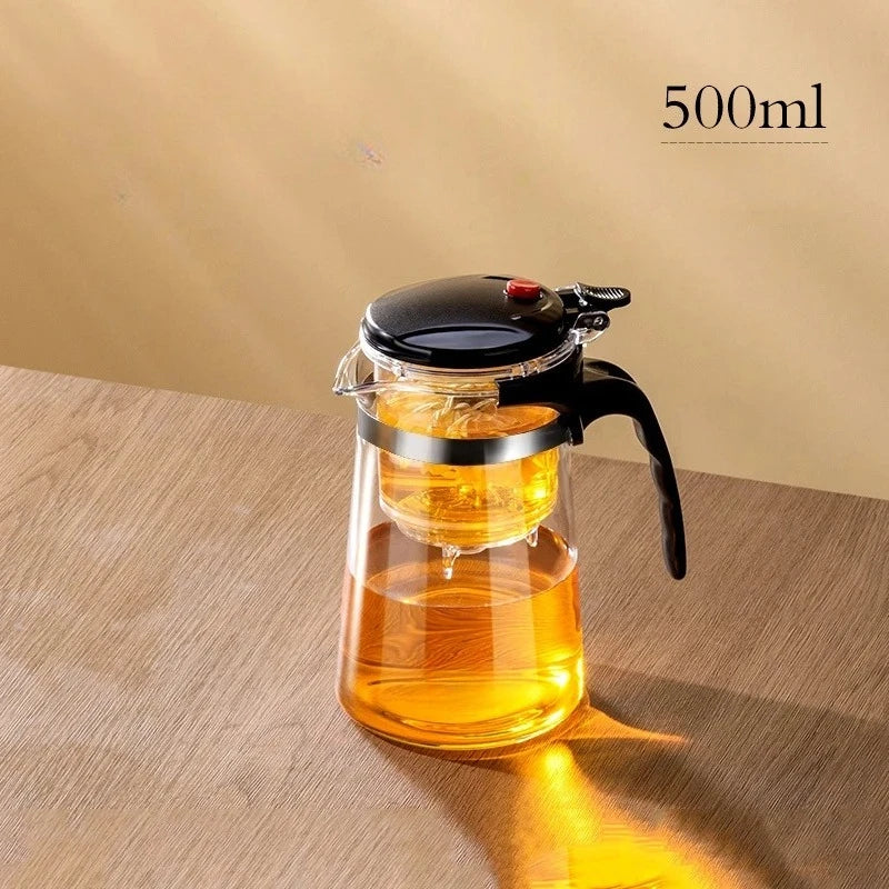 500ML Glass Teapot with Lid