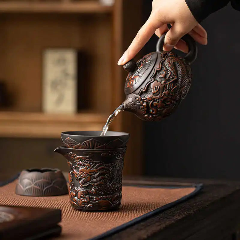 Handmade Dragon Teapot