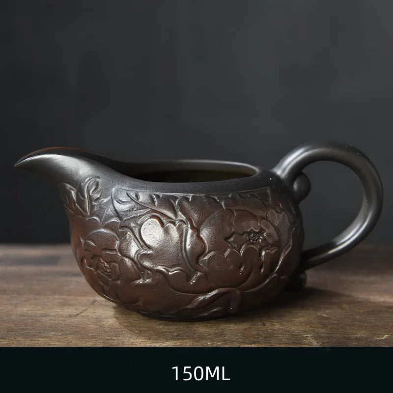 Handmade Purple Clay Teapot