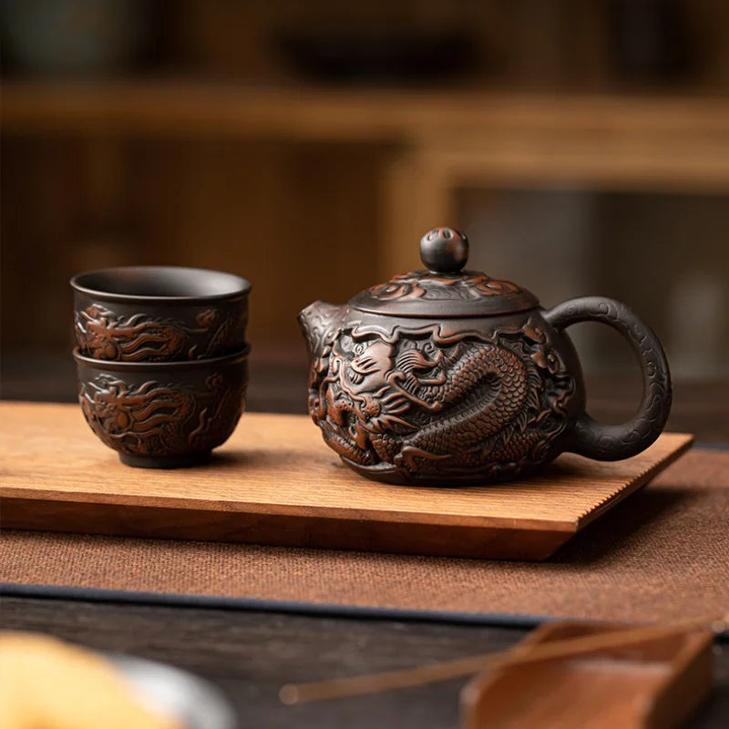 Handmade Dragon Teapot