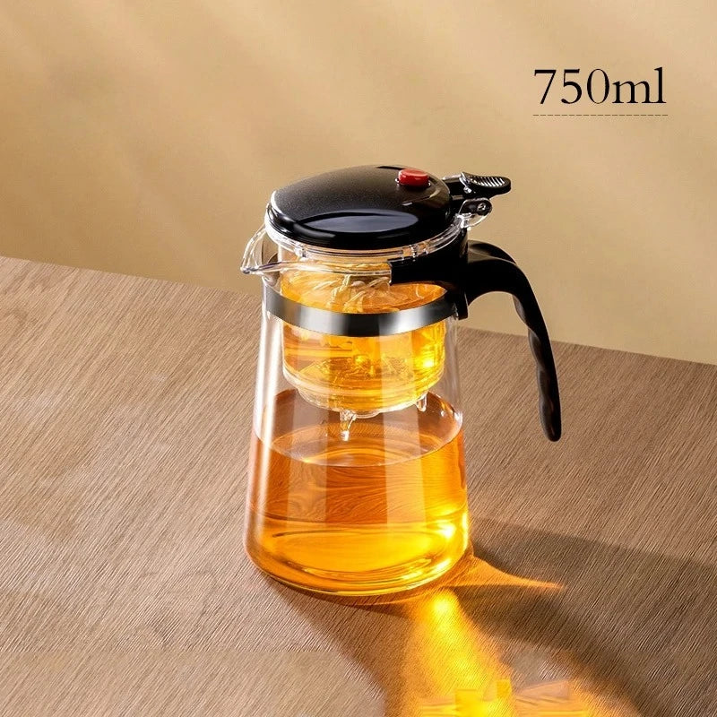 500ML Glass Teapot with Lid