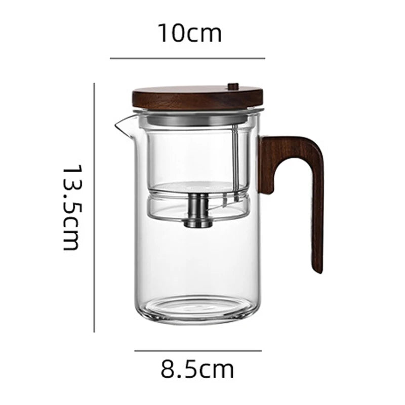 One-Click Glass Teapot