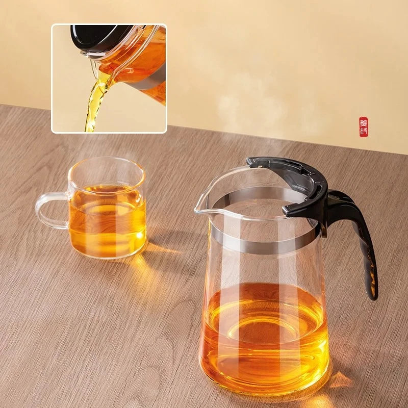 500ML Glass Teapot with Lid