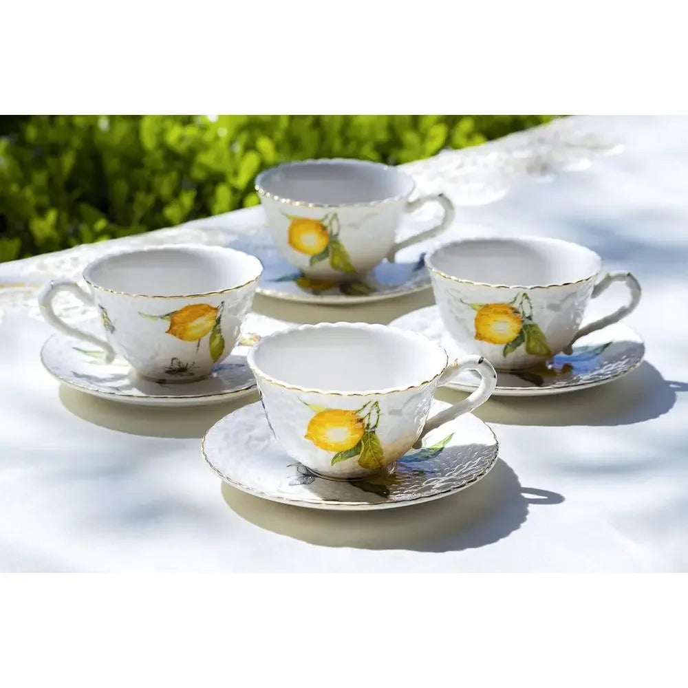 11-Piece Porcelain Tea Set