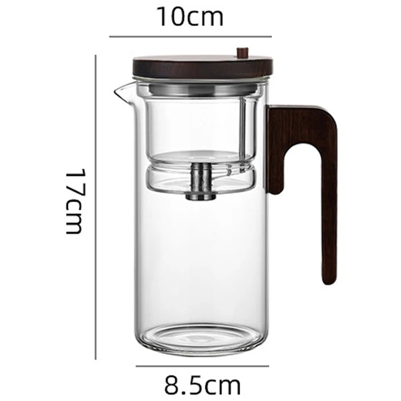 One-Click Glass Teapot