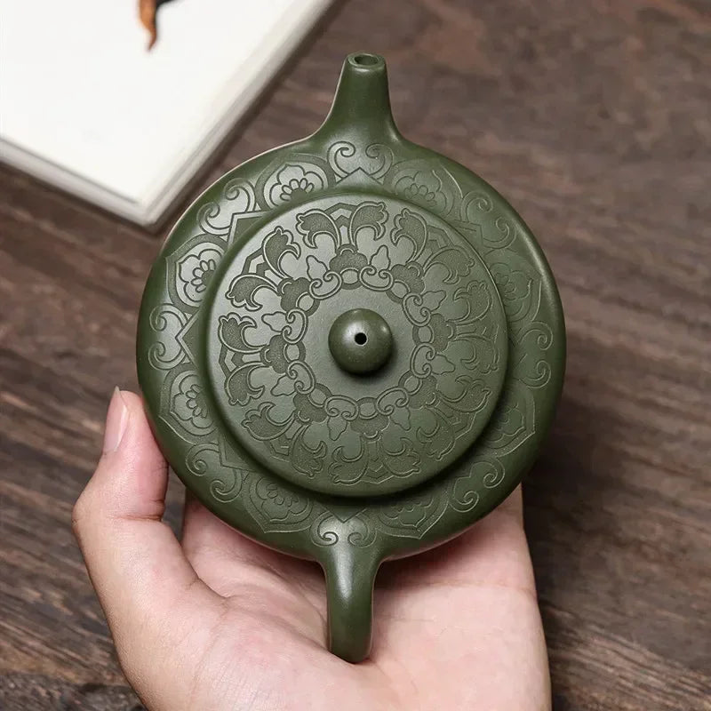 170ML Hand-Carved Yixing Teapot