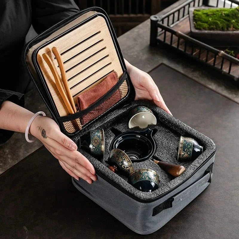 Chinese Kung Fu Travel Tea Set
