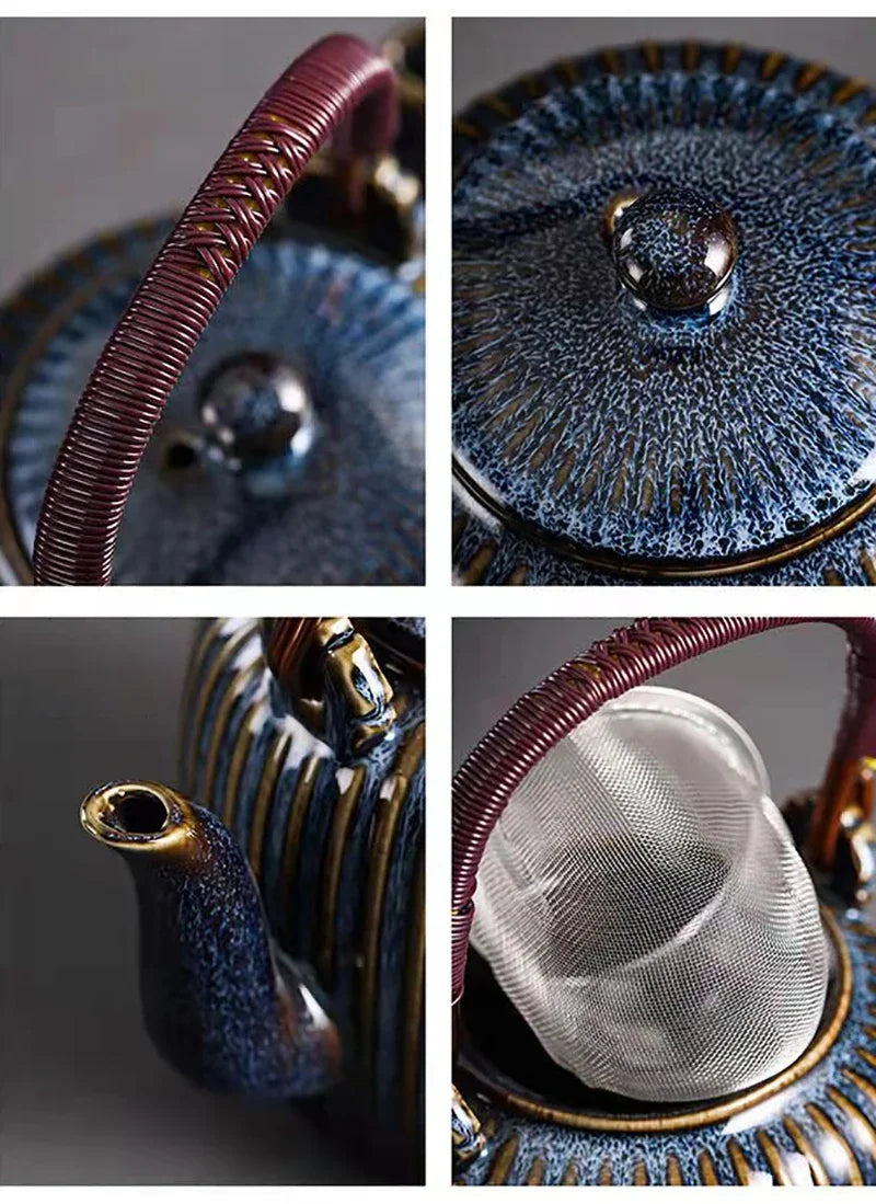 Ceramic Teapot with Filter