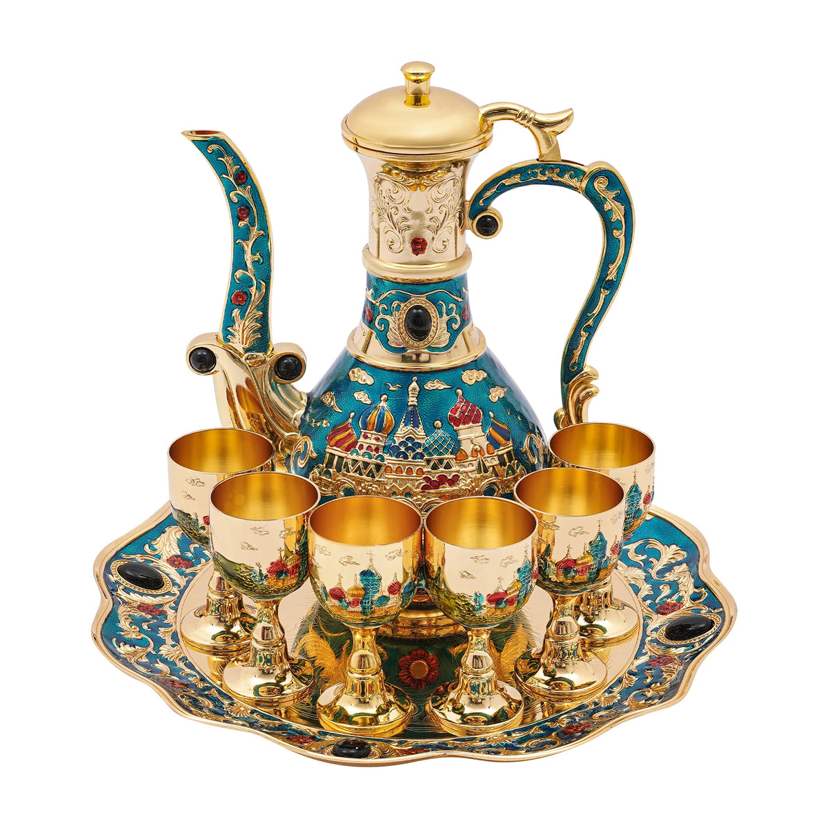 Vintage Castle Tea Set