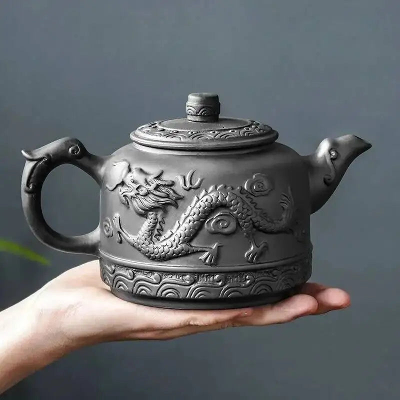 600ML Yixing Dragon Teapot