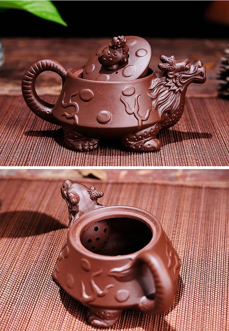 Traditional Purple Clay Teapot