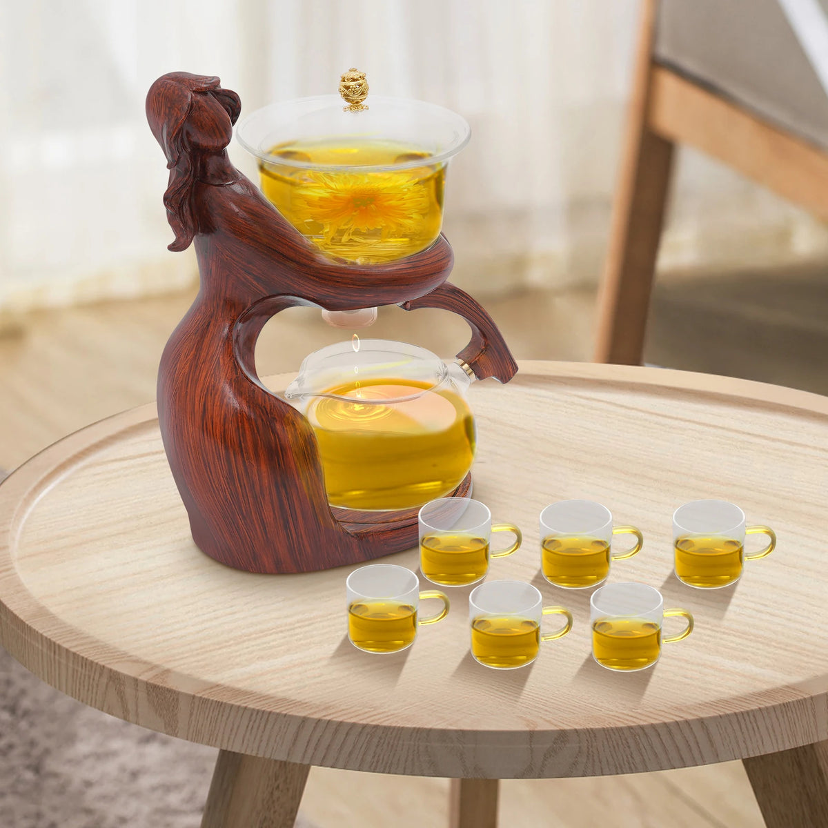 Semi-Automatic Tea Set