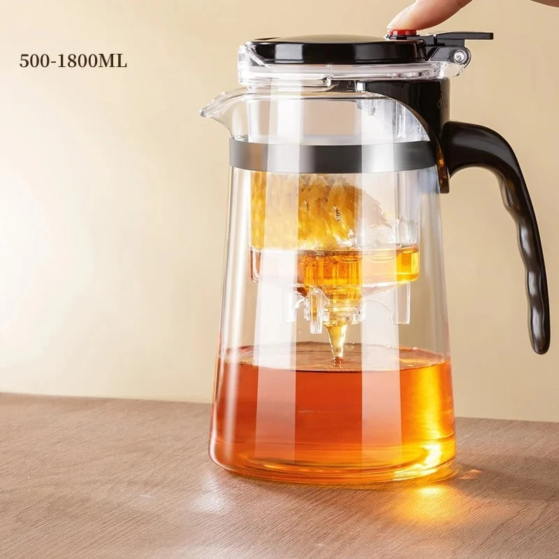 500ML Glass Teapot with Lid