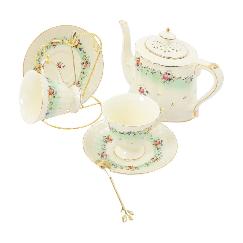 8-Piece Porcelain Tea Set