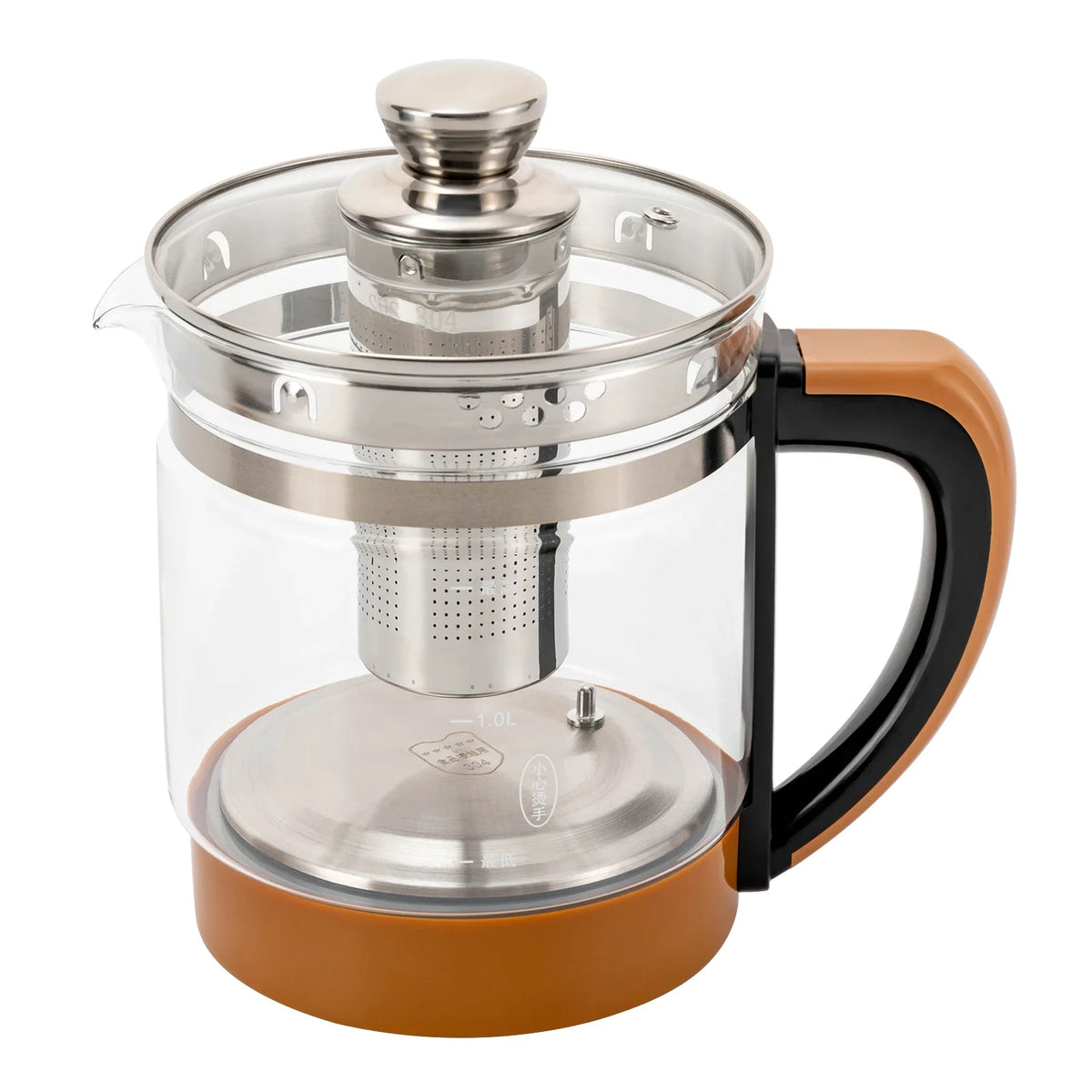 1.8L Electric Glass Tea Kettle