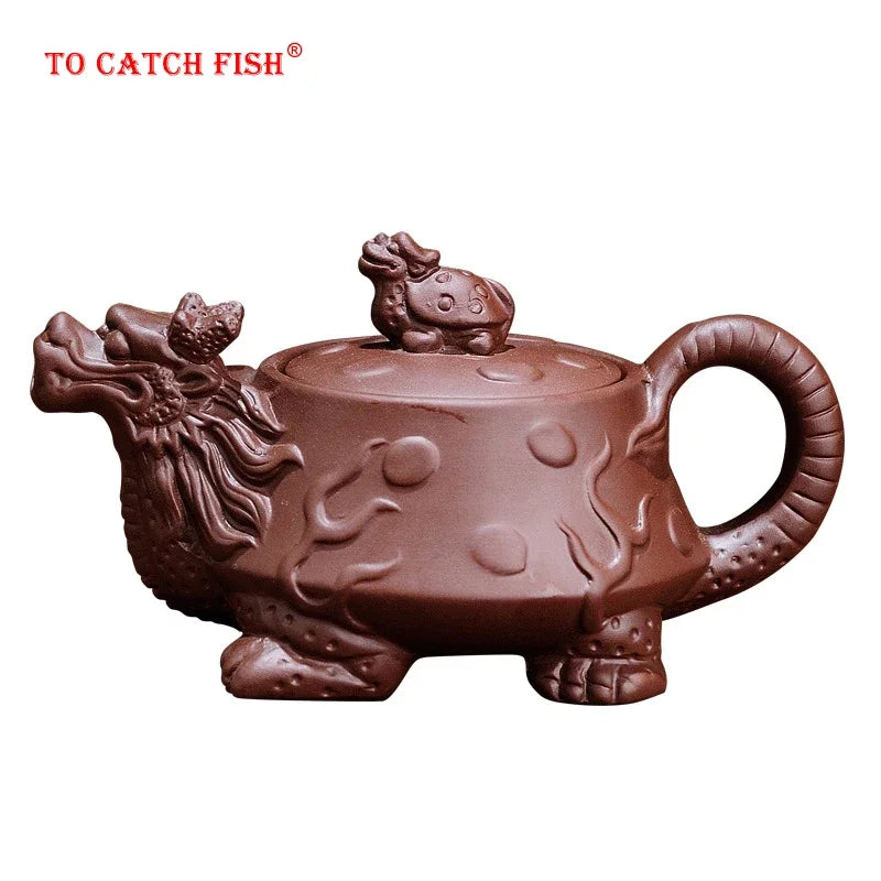 Traditional Purple Clay Teapot