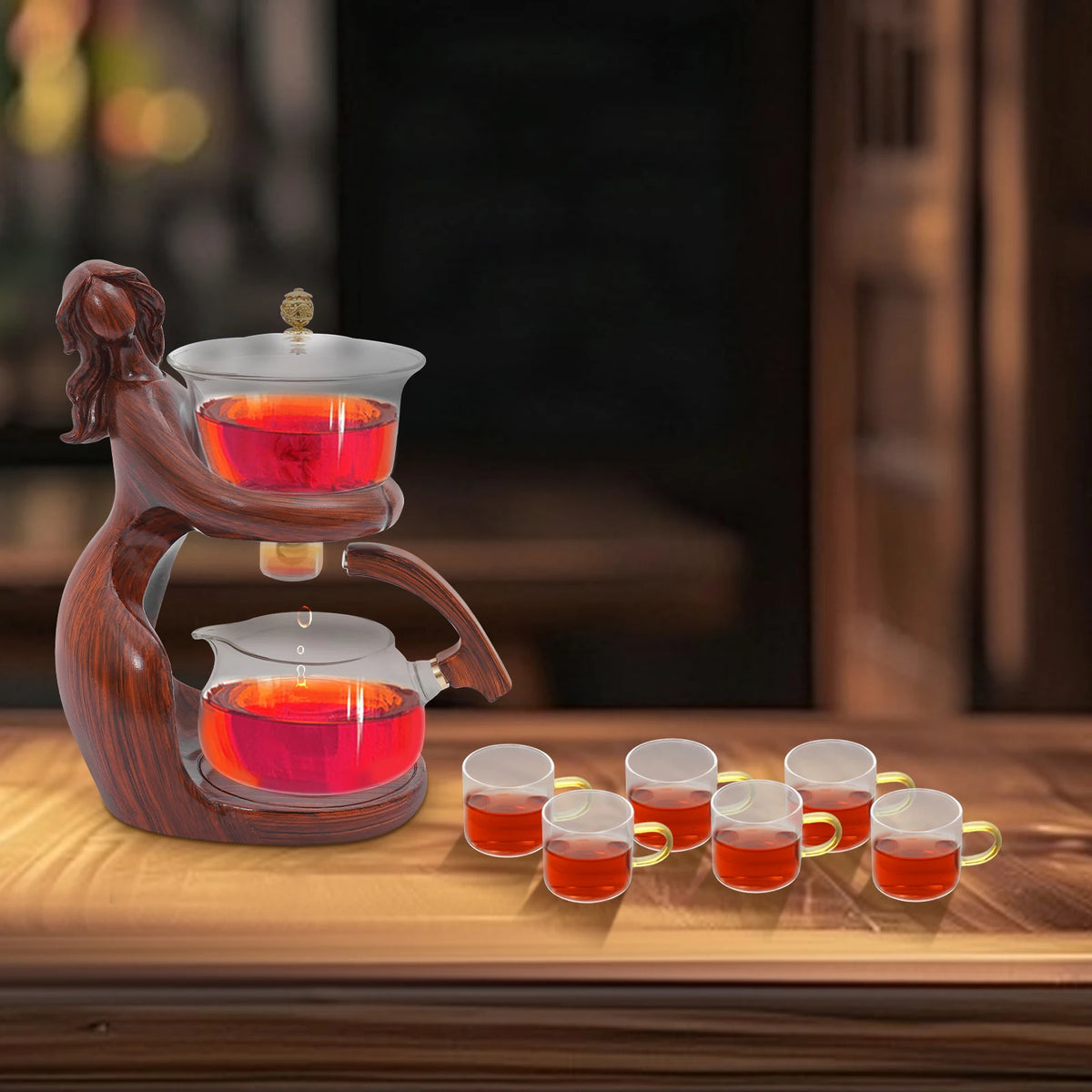 Semi-Automatic Tea Set
