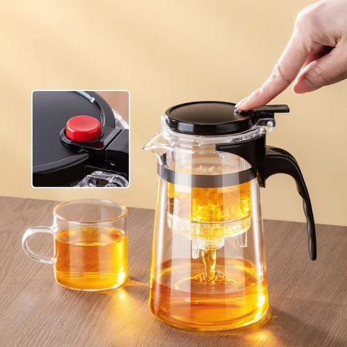 500ML Glass Teapot with Lid