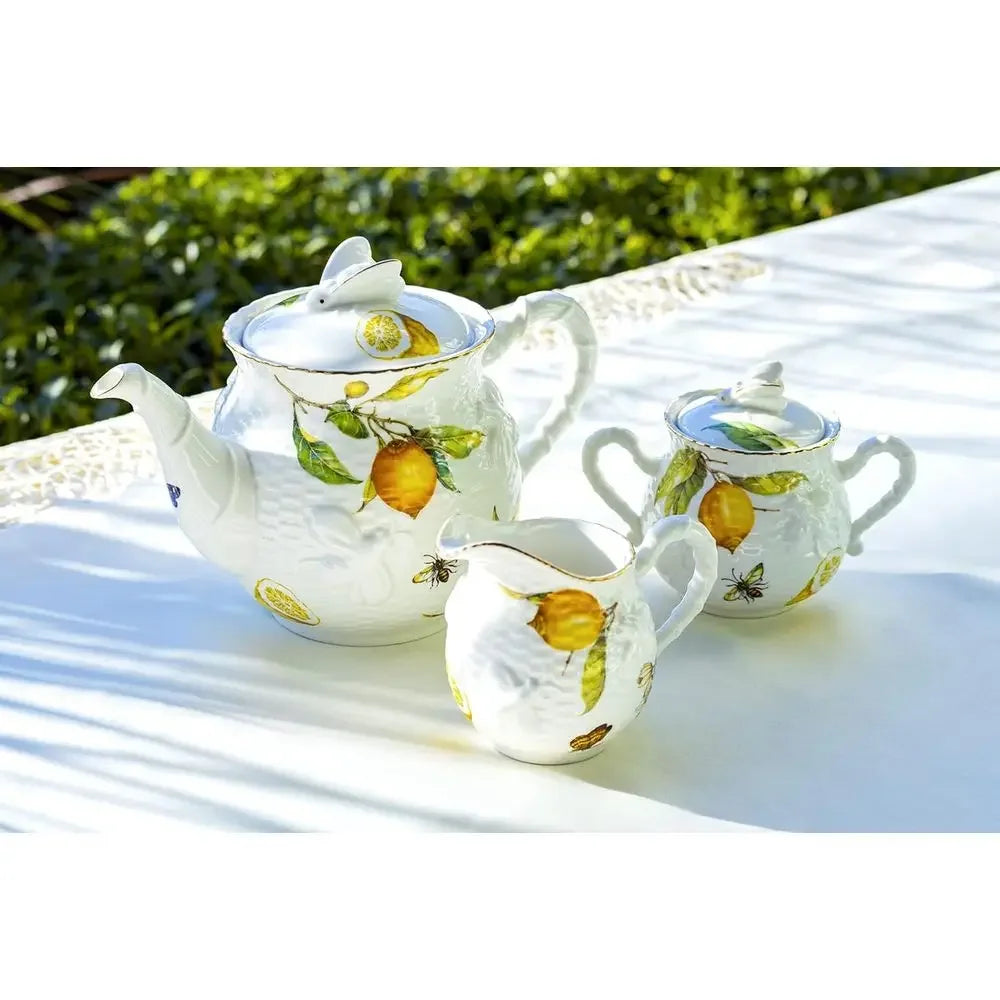 11-Piece Porcelain Tea Set