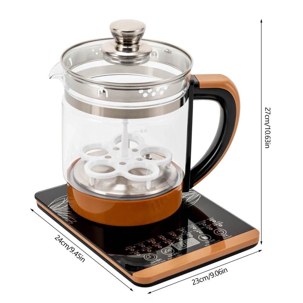 1.8L Electric Glass Tea Kettle