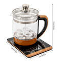 1.8L Electric Glass Tea Kettle