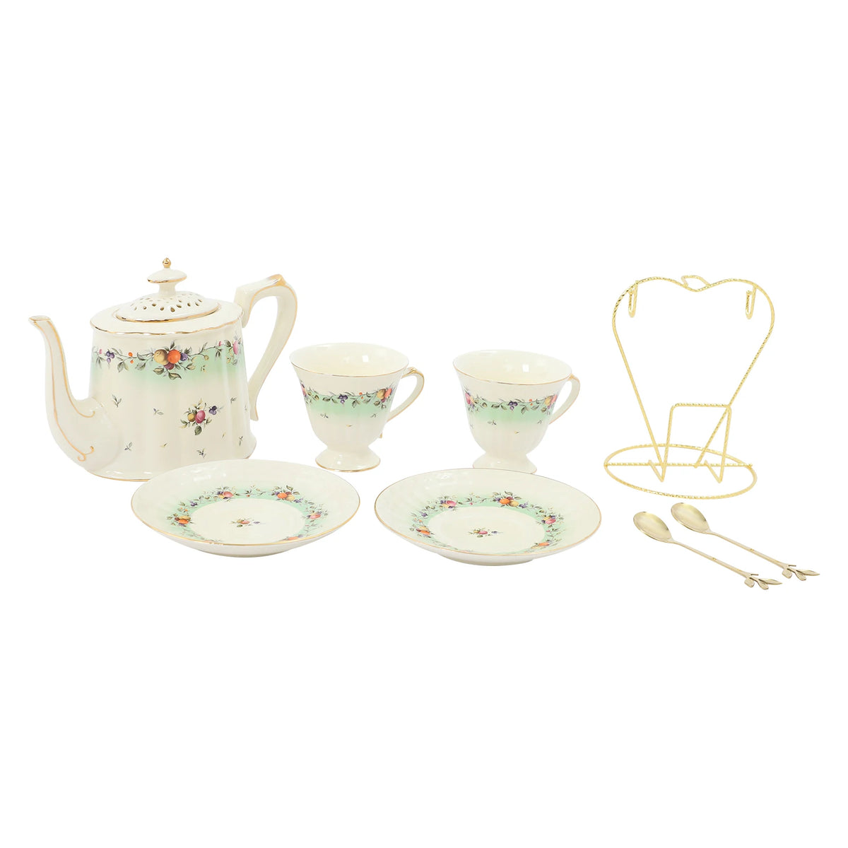 8-Piece Porcelain Tea Set