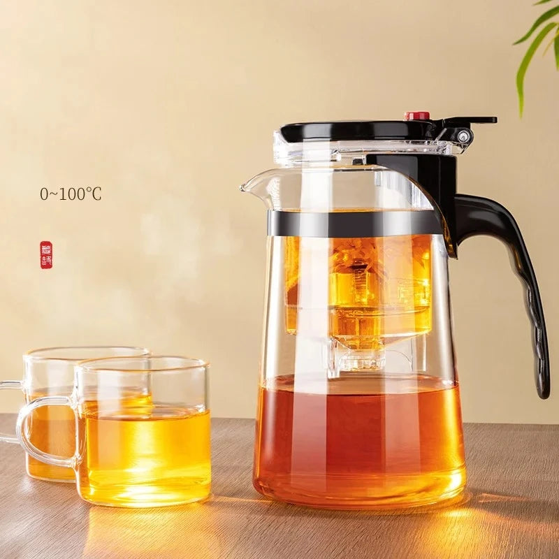 500ML Glass Teapot with Lid