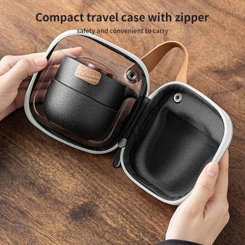 Portable Ceramic Travel Tea Set