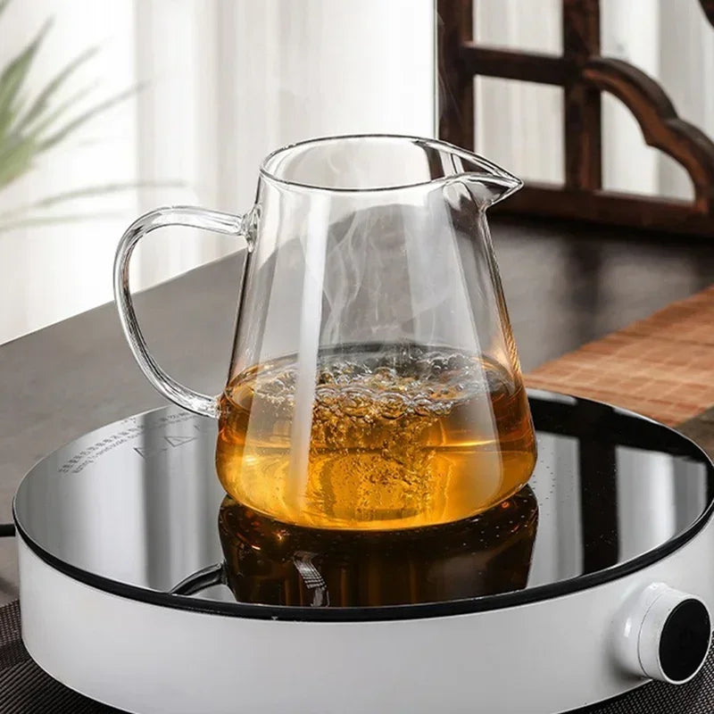 Glass Teapot with Stainless Steel Infuser
