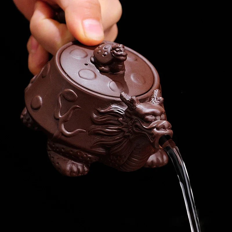 Traditional Purple Clay Teapot