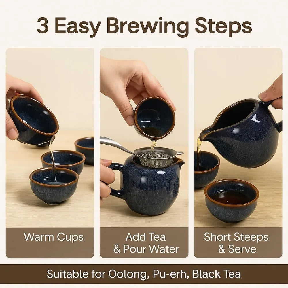 9-Piece Gongfu Tea Set