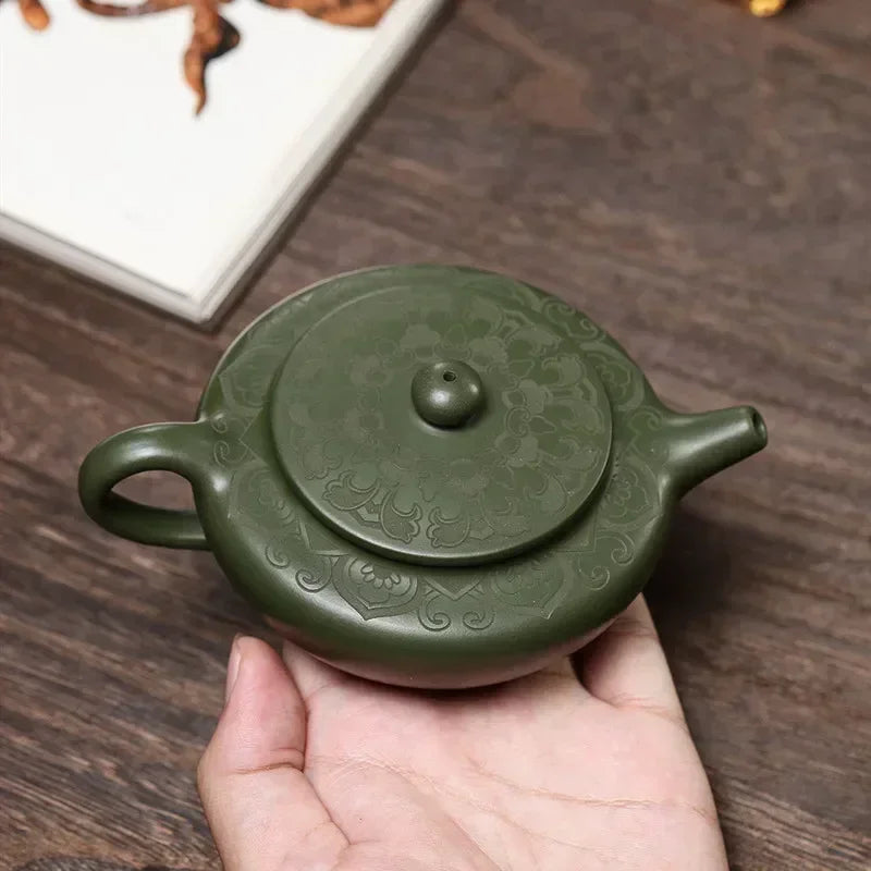 170ML Hand-Carved Yixing Teapot