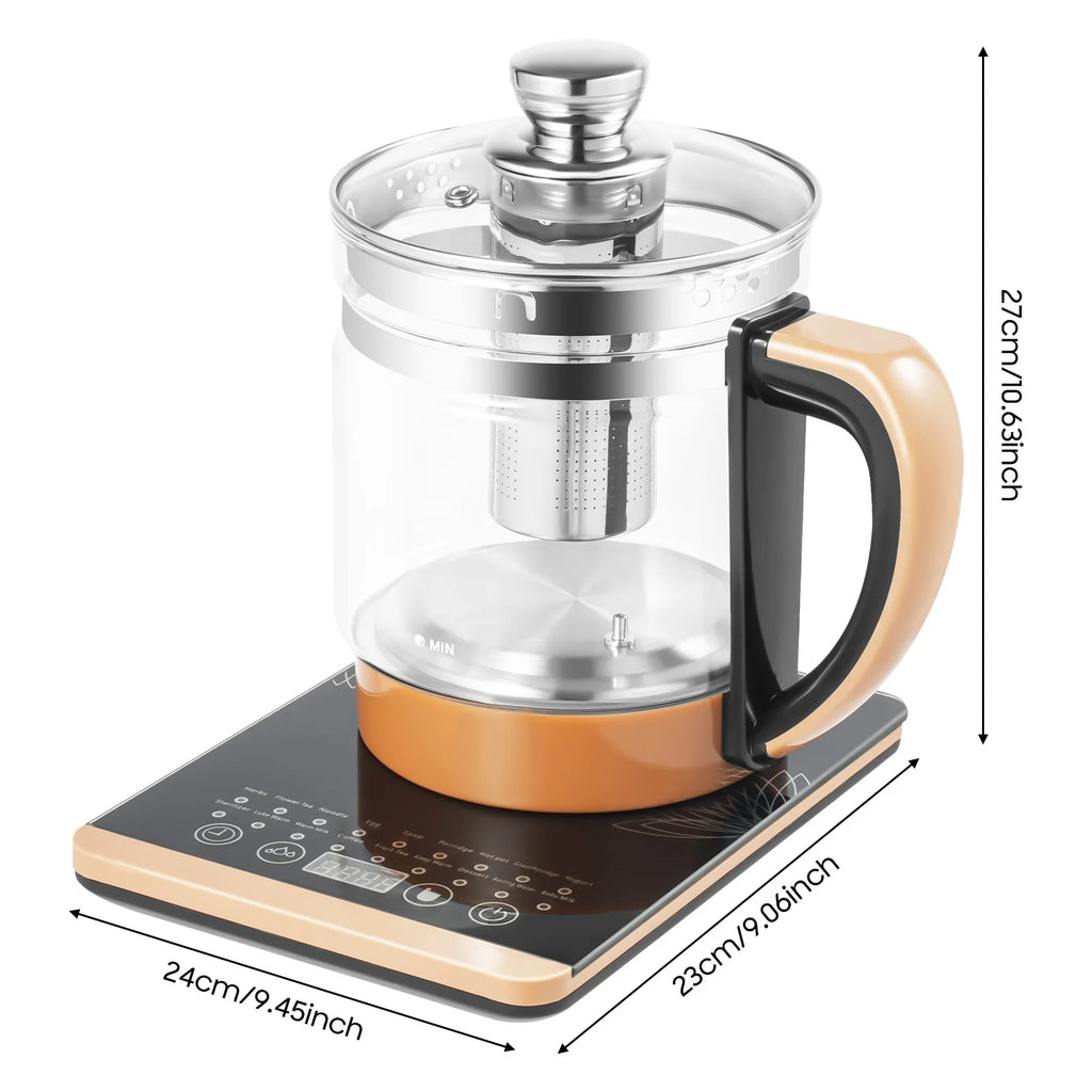 1.8L Electric Glass Tea Kettle