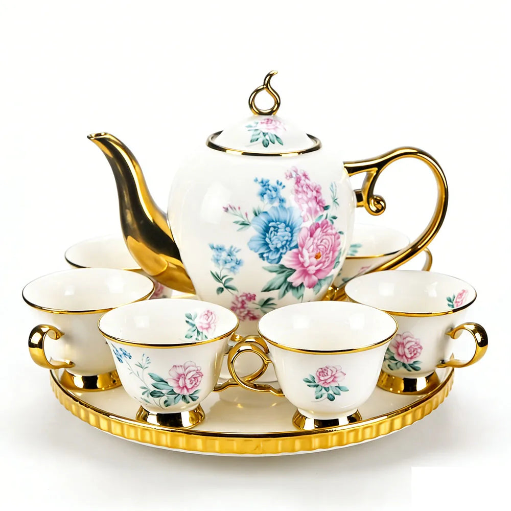 Vintage Porcelain Tea Set