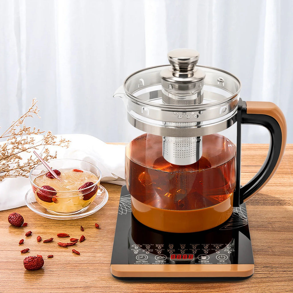 1.8L Electric Glass Tea Kettle
