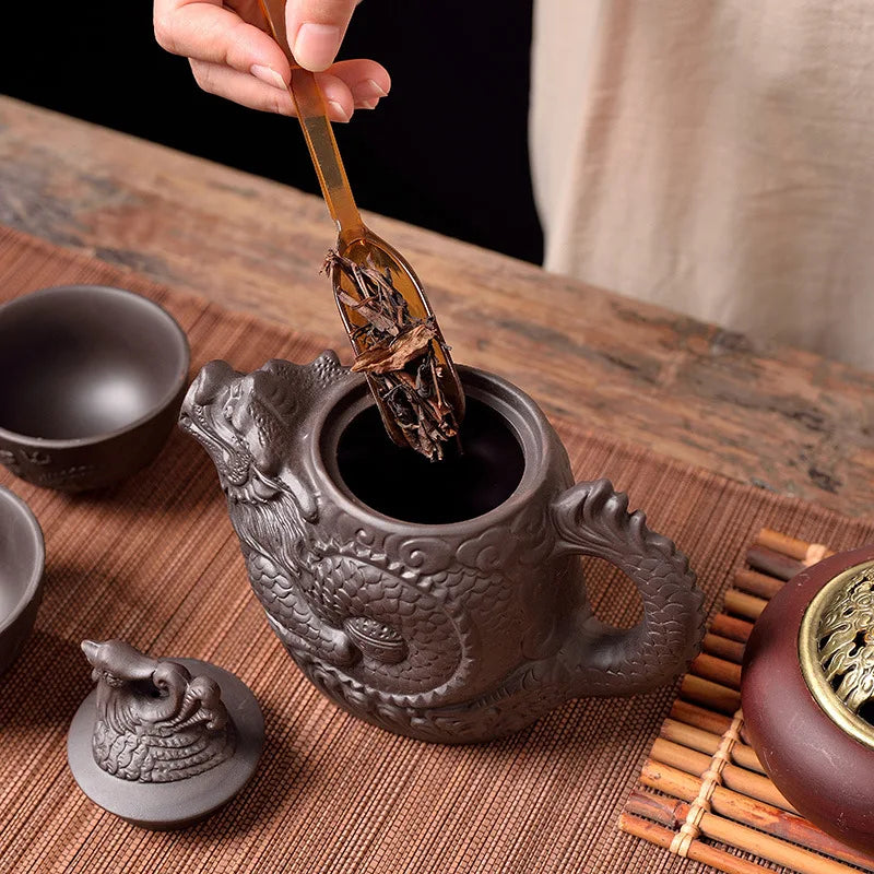 Purple Clay Kung Fu Tea Set